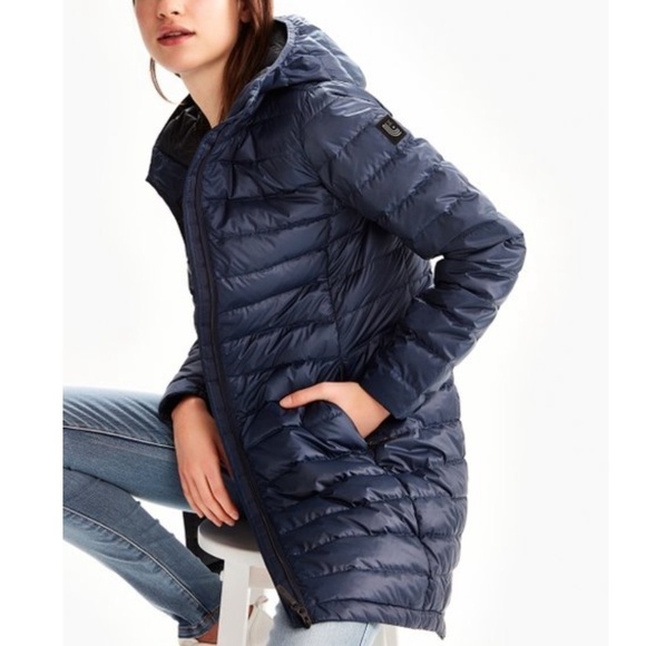 Lole Hooded Winter Down Zipper Front Winter Jacket - Picture 4 of 10